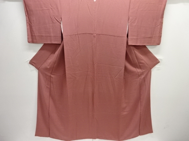 一つ紋色無地着物